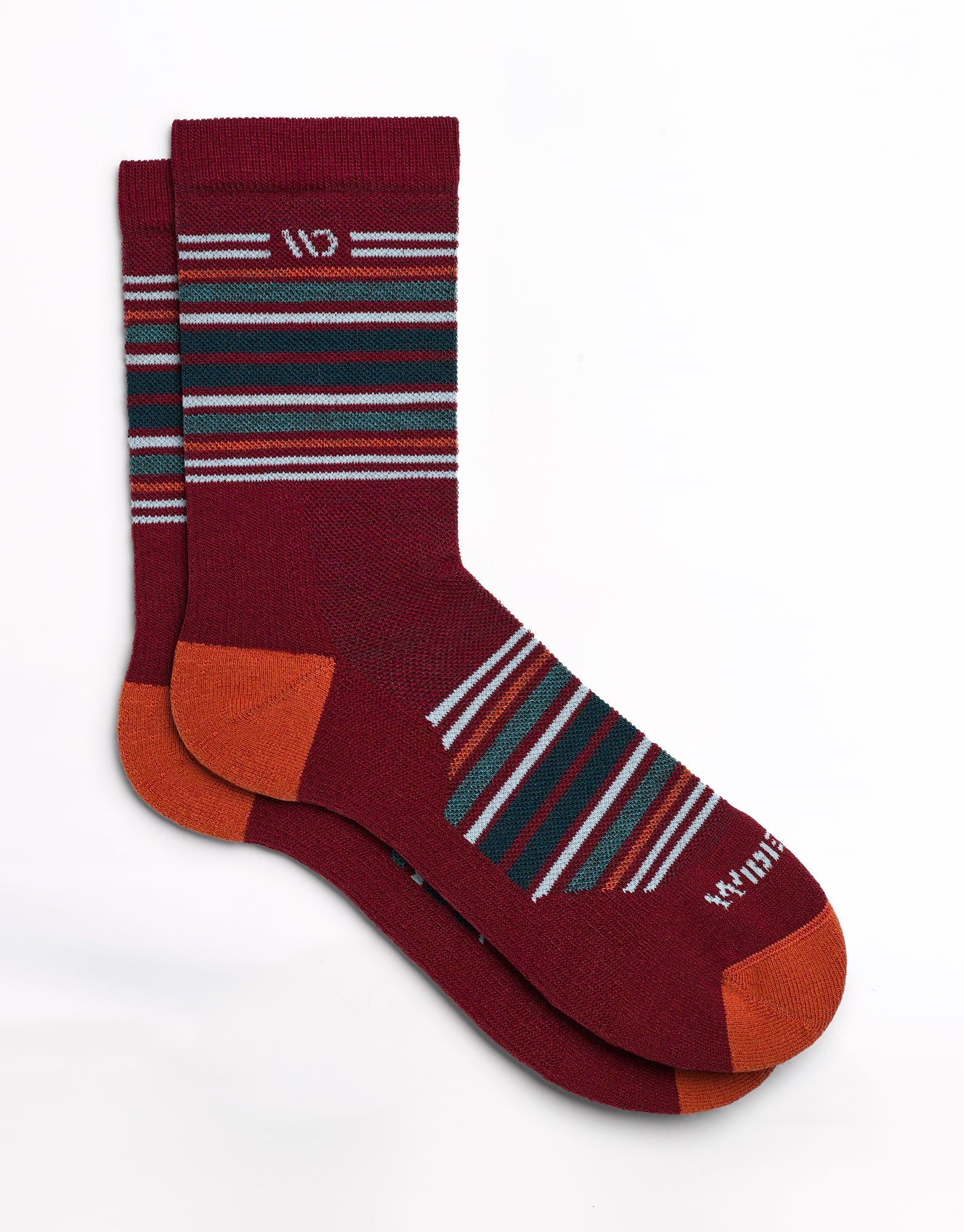 Men's Multi Stripe Cushioned Micro Crew Socks - Image 27