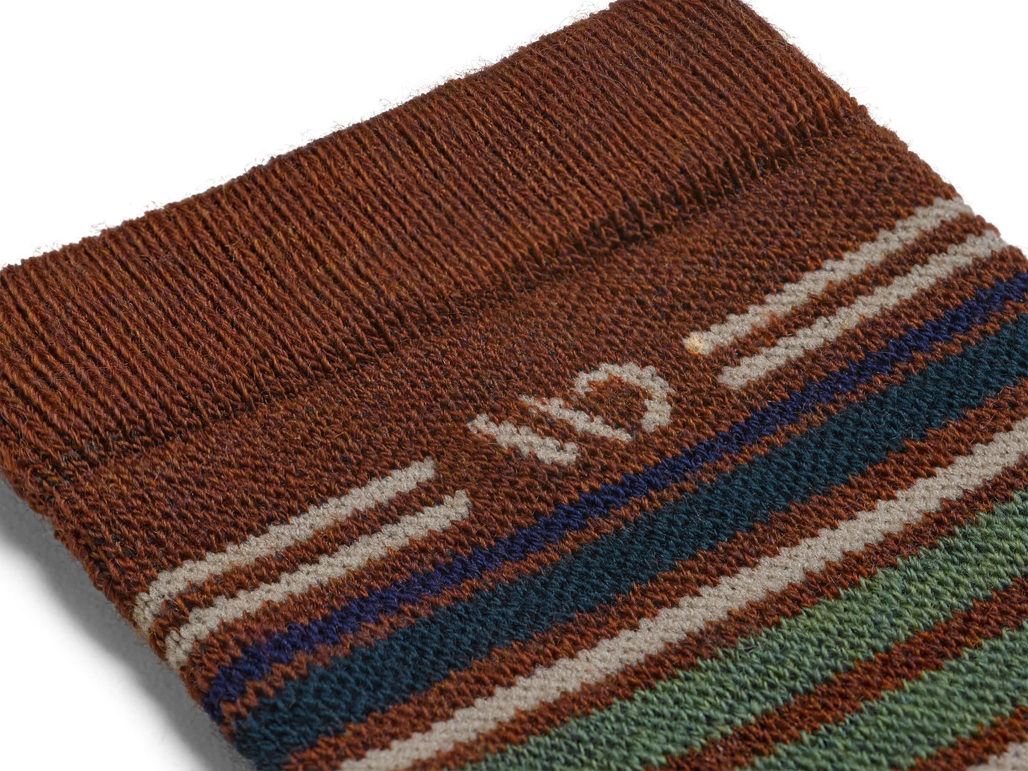Men's Multi Stripe Cushioned Micro Crew Socks - Image 5