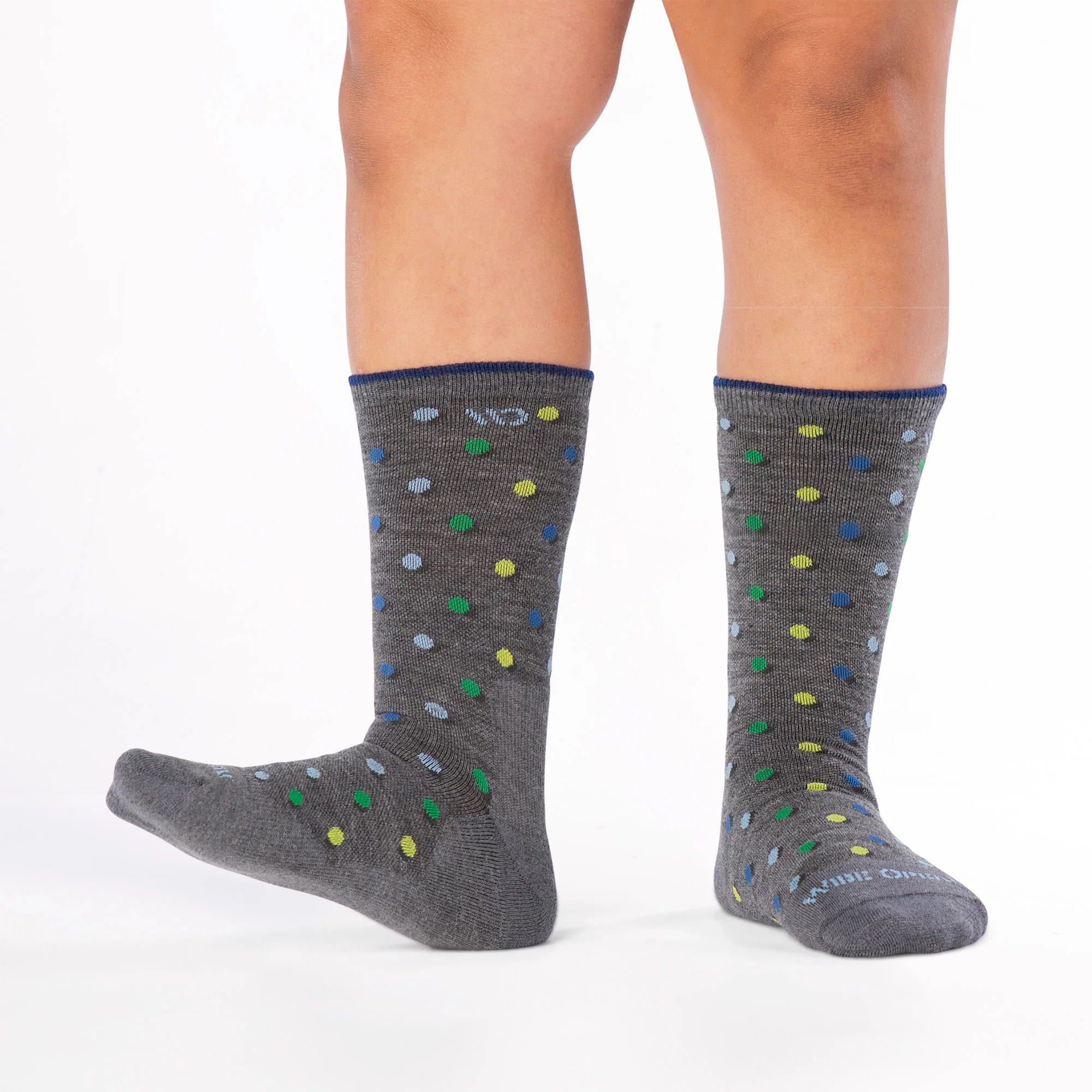 Men's On The Dot Cushioned Crew Socks - Image 3