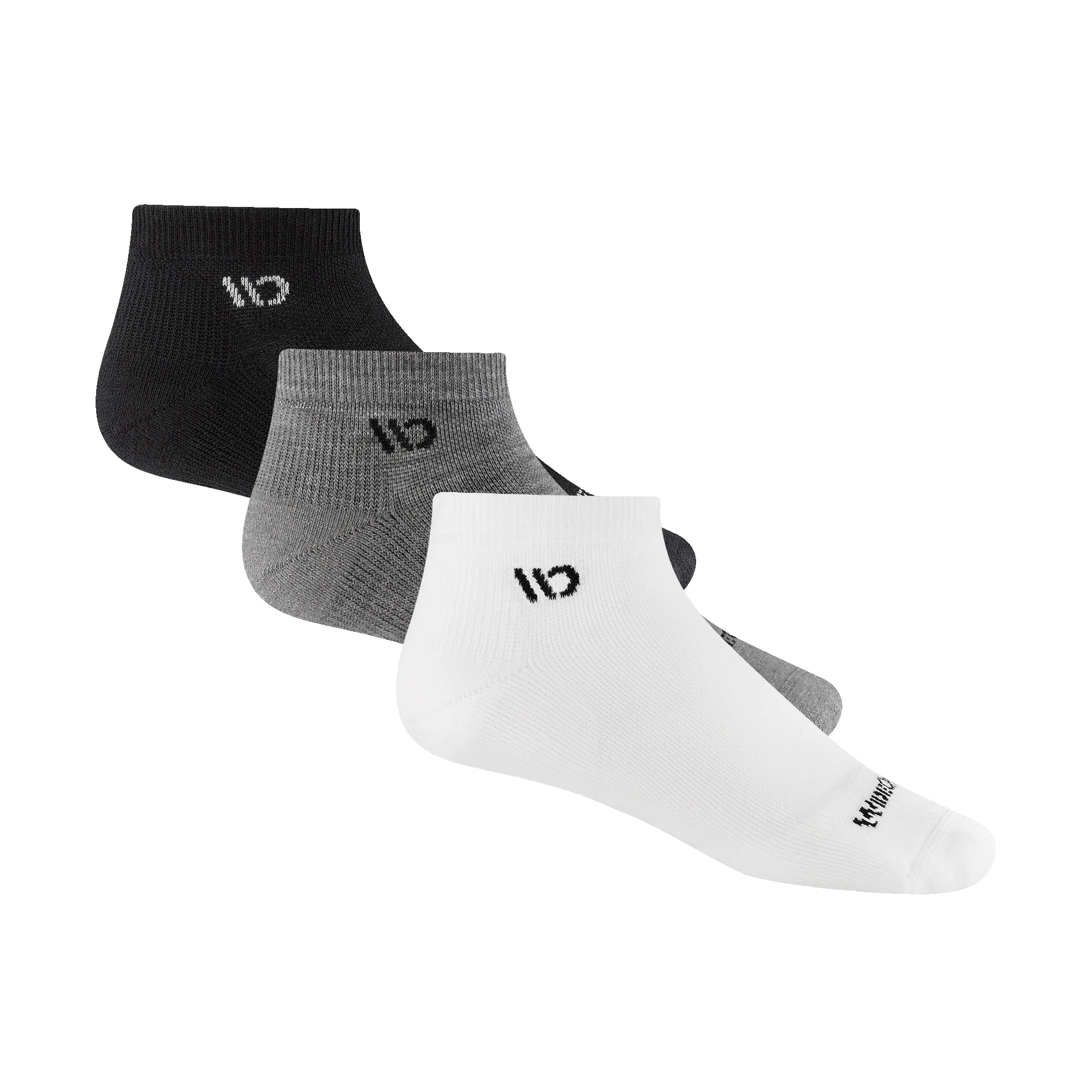 Men's Solid Cushioned Ankle 3-Pack - Image 3