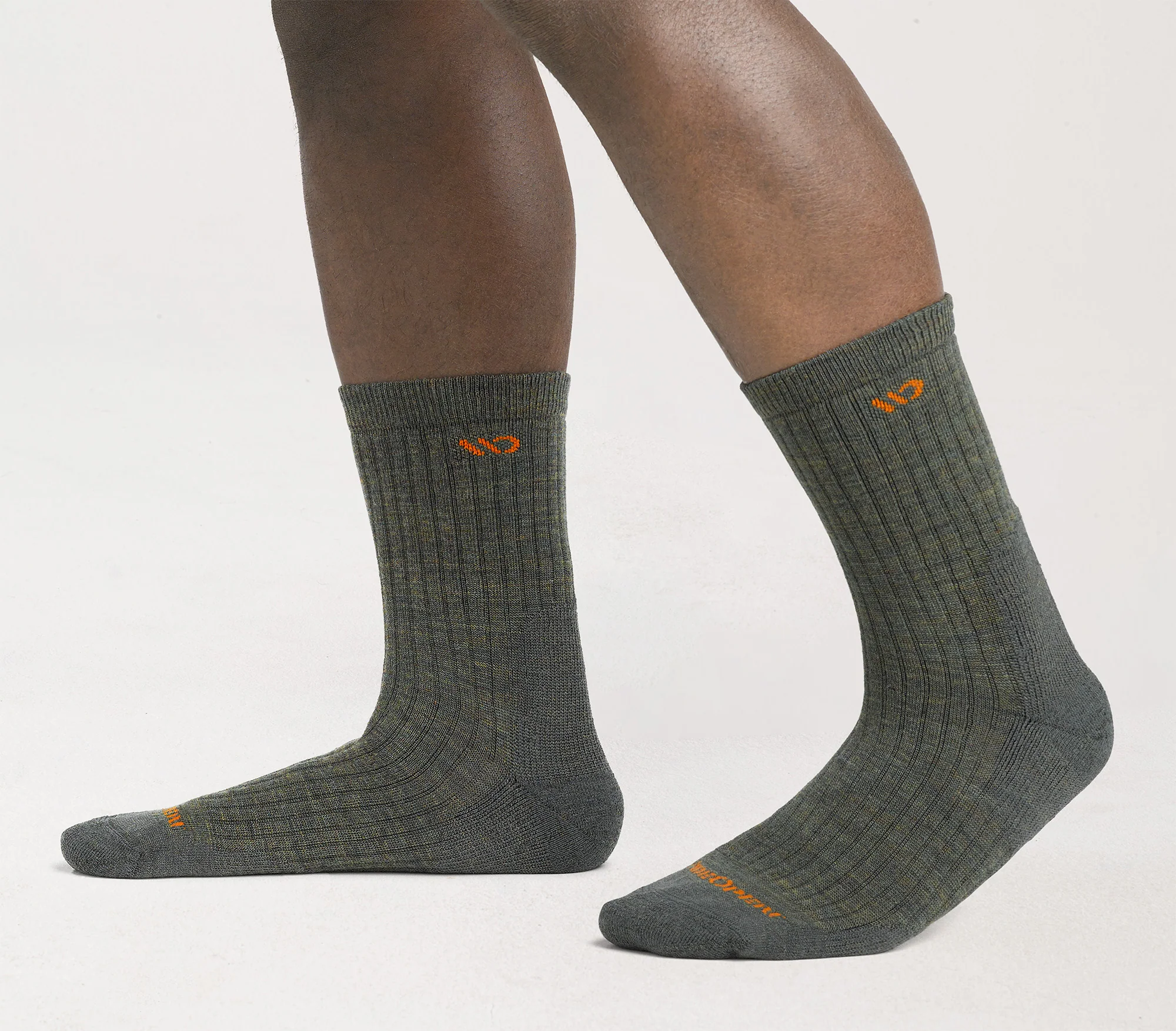 Men's Solid Cushioned Micro Crew Socks - Image 12