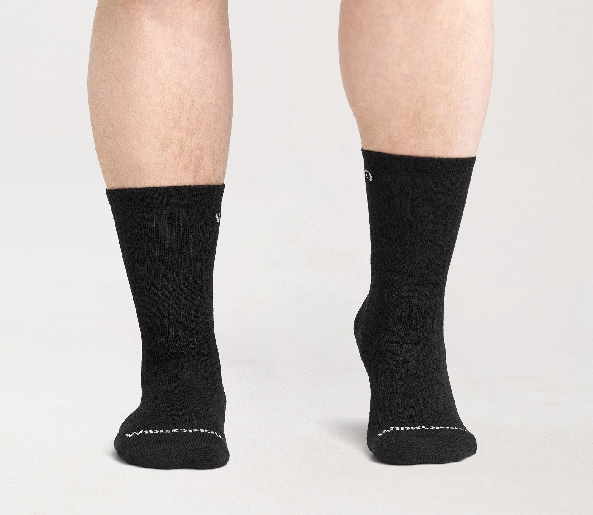 Men's Solid Cushioned Micro Crew Socks - Image 3