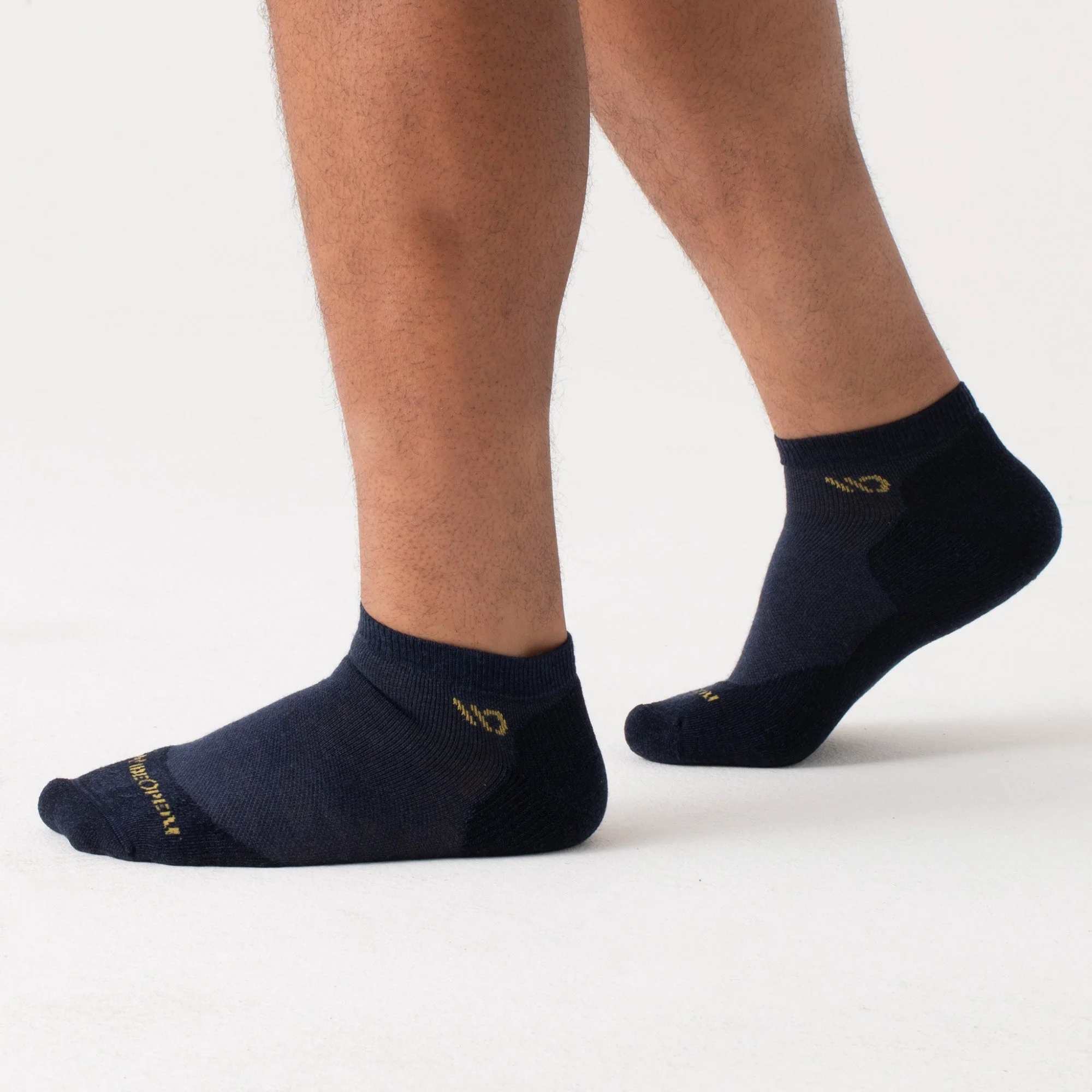 Men's Solid Cushioned No Show 6-Pack - Image 5