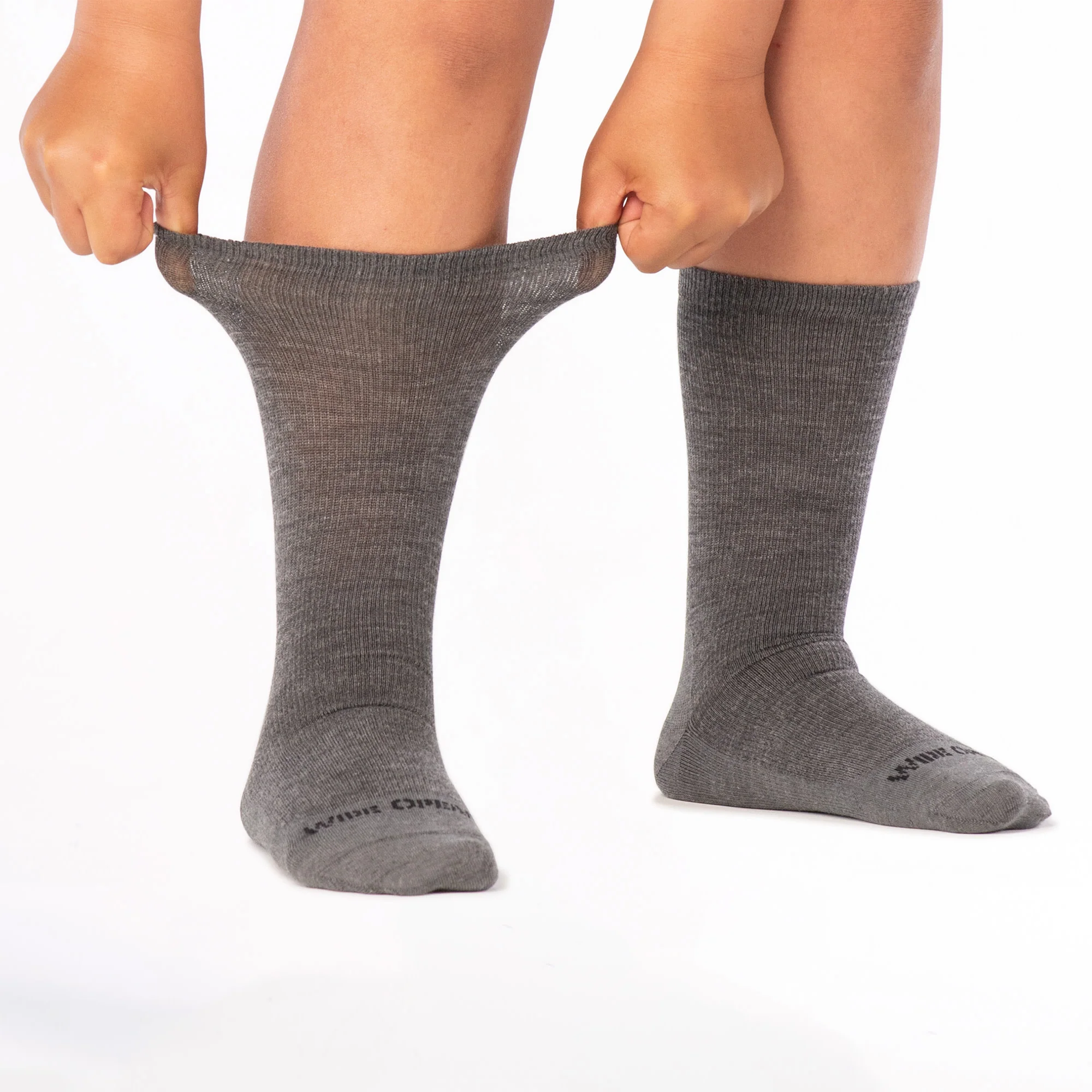 Men's Solid Lightweight Crew Socks - Image 3