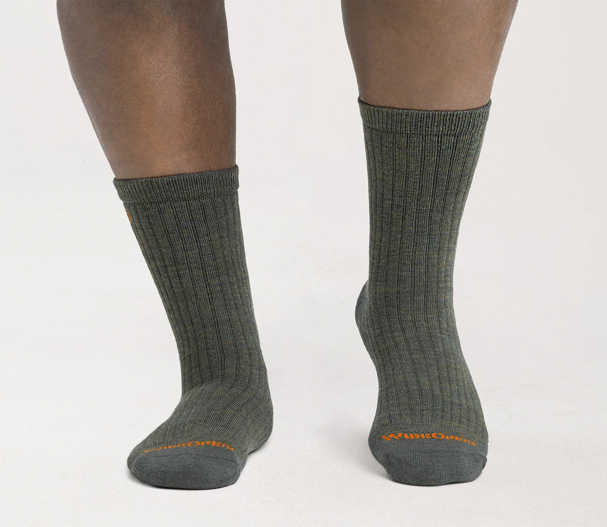 Men's Solid Cushioned Micro Crew Socks - Image 13