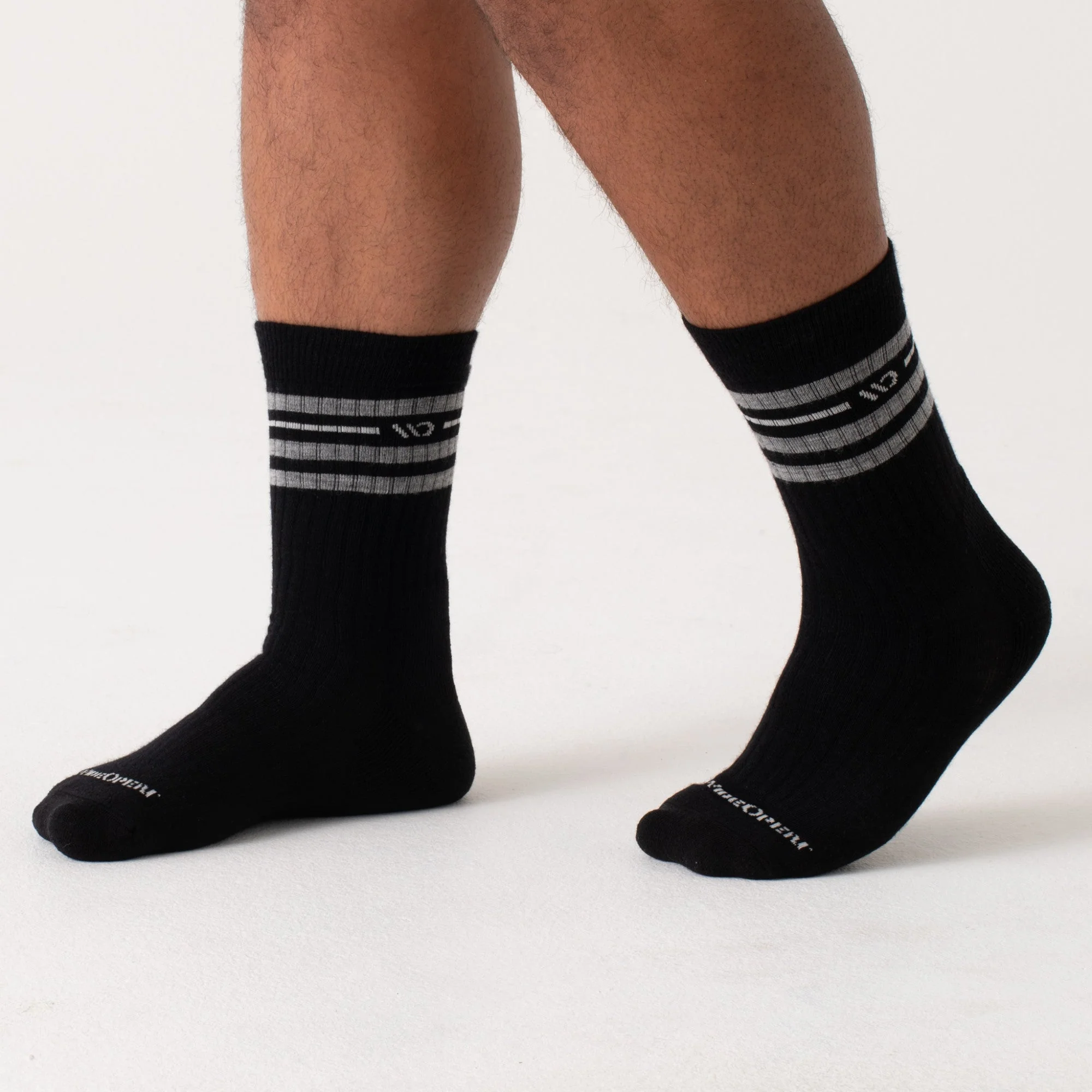 Men's Vintage Stripe Cushioned Crew 3-Pack - Image 5