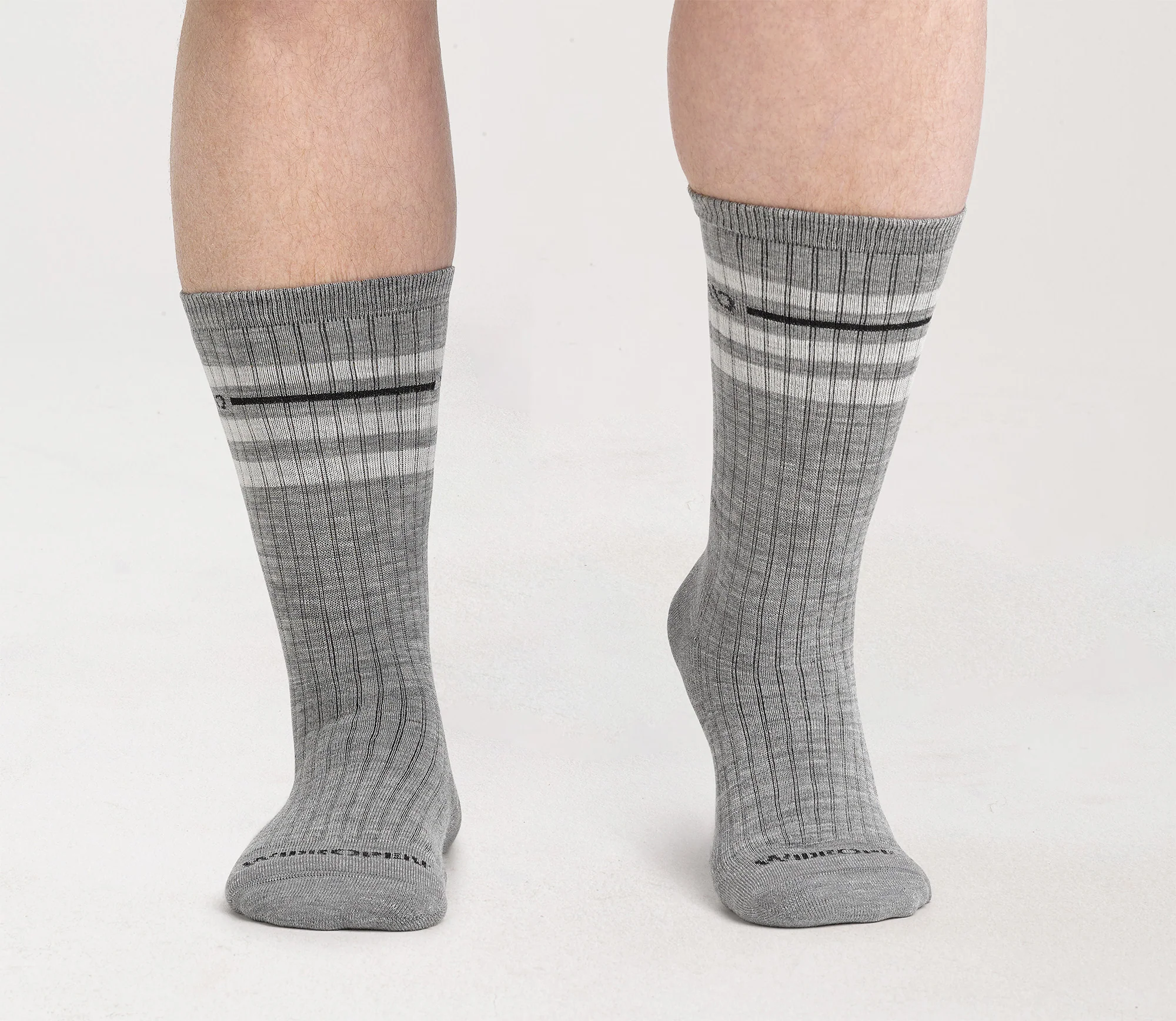Men's Vintage Stripe Cushioned Crew Socks - Image 24