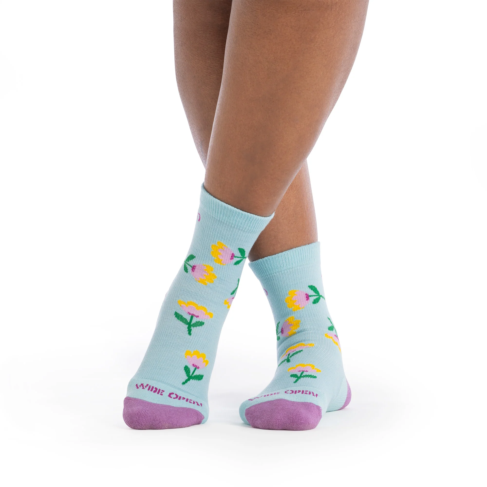 Women's Full Bloom Cushioned Micro Crew Socks - Image 6