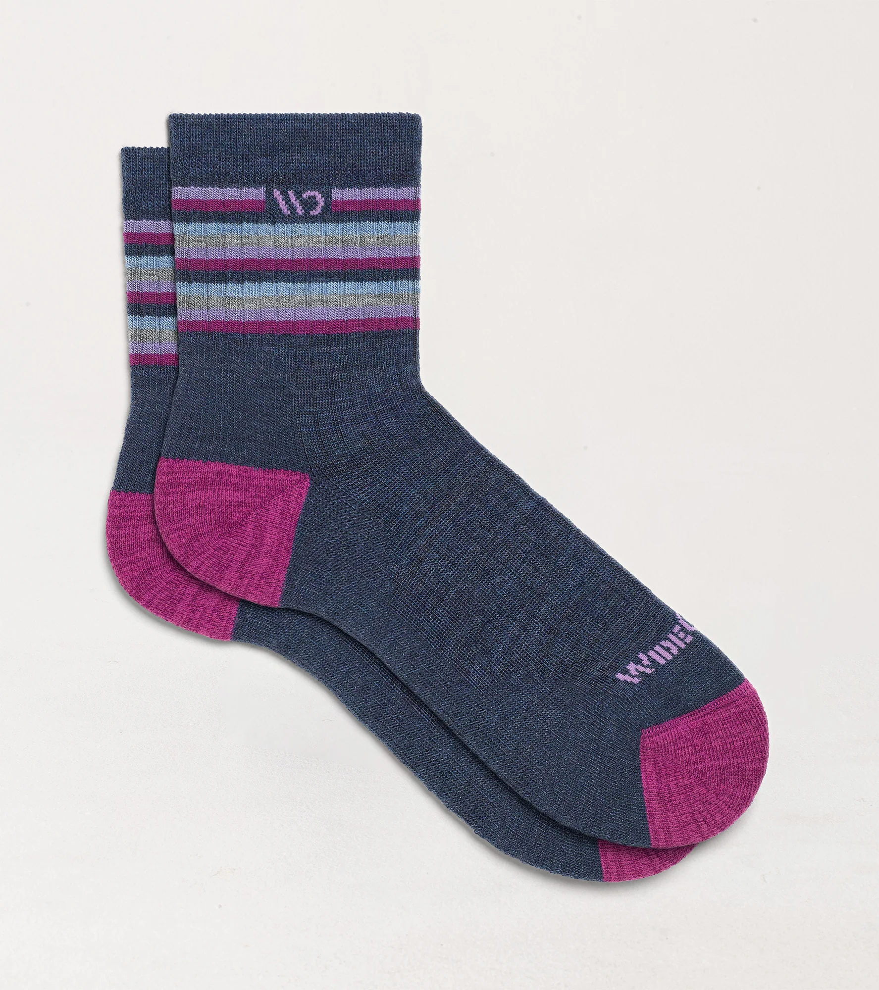 Women's Multi Stripe Cushioned Micro Crew 4-Pack - Image 8