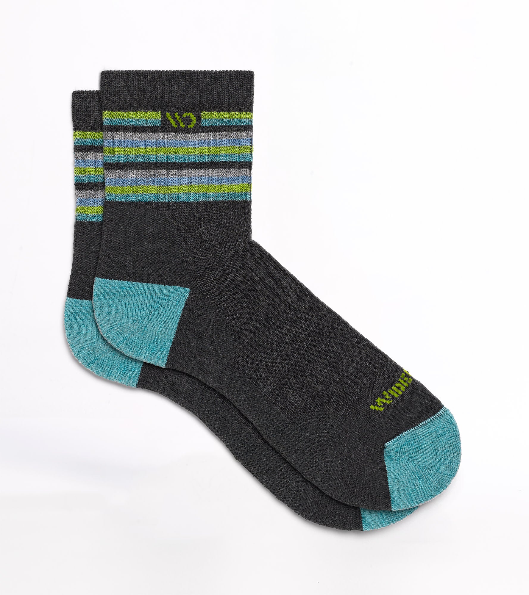 Women's Multi Stripe Cushioned Micro Crew Socks - Image 17