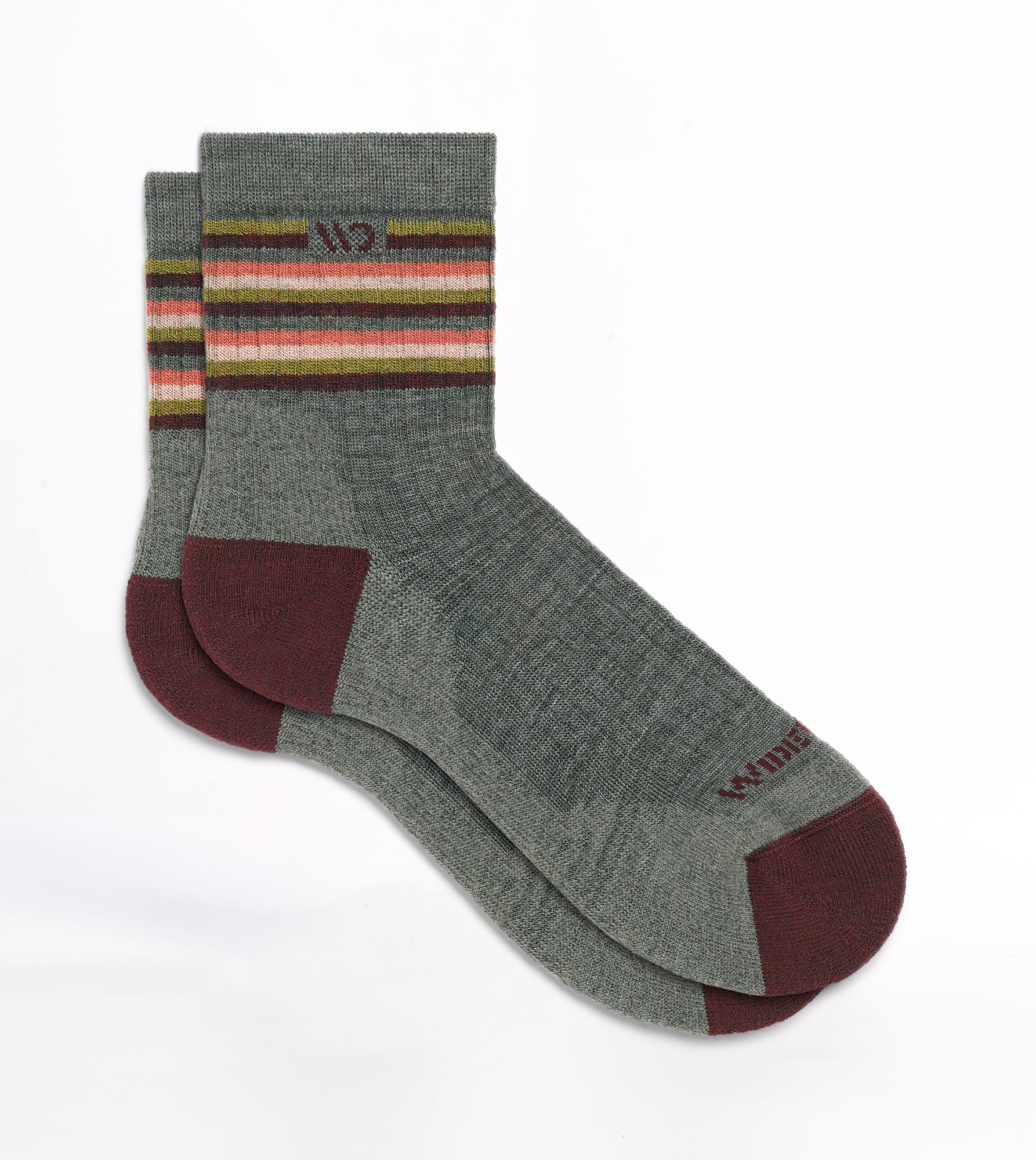 Women's Multi Stripe Cushioned Micro Crew Socks - Image 27