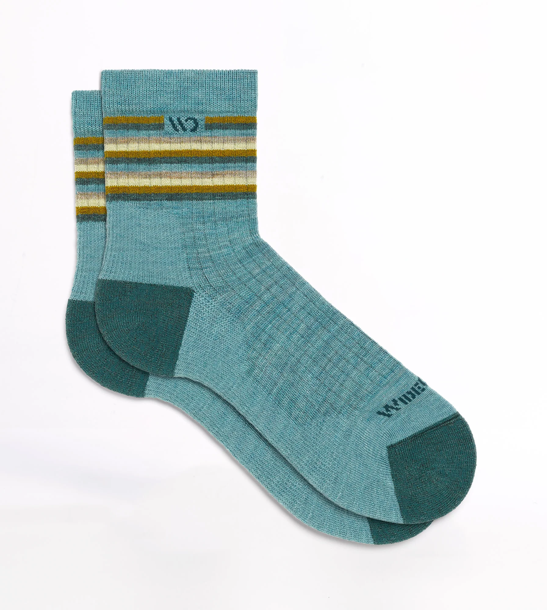 Women's Multi Stripe Cushioned Micro Crew Socks - Image 4