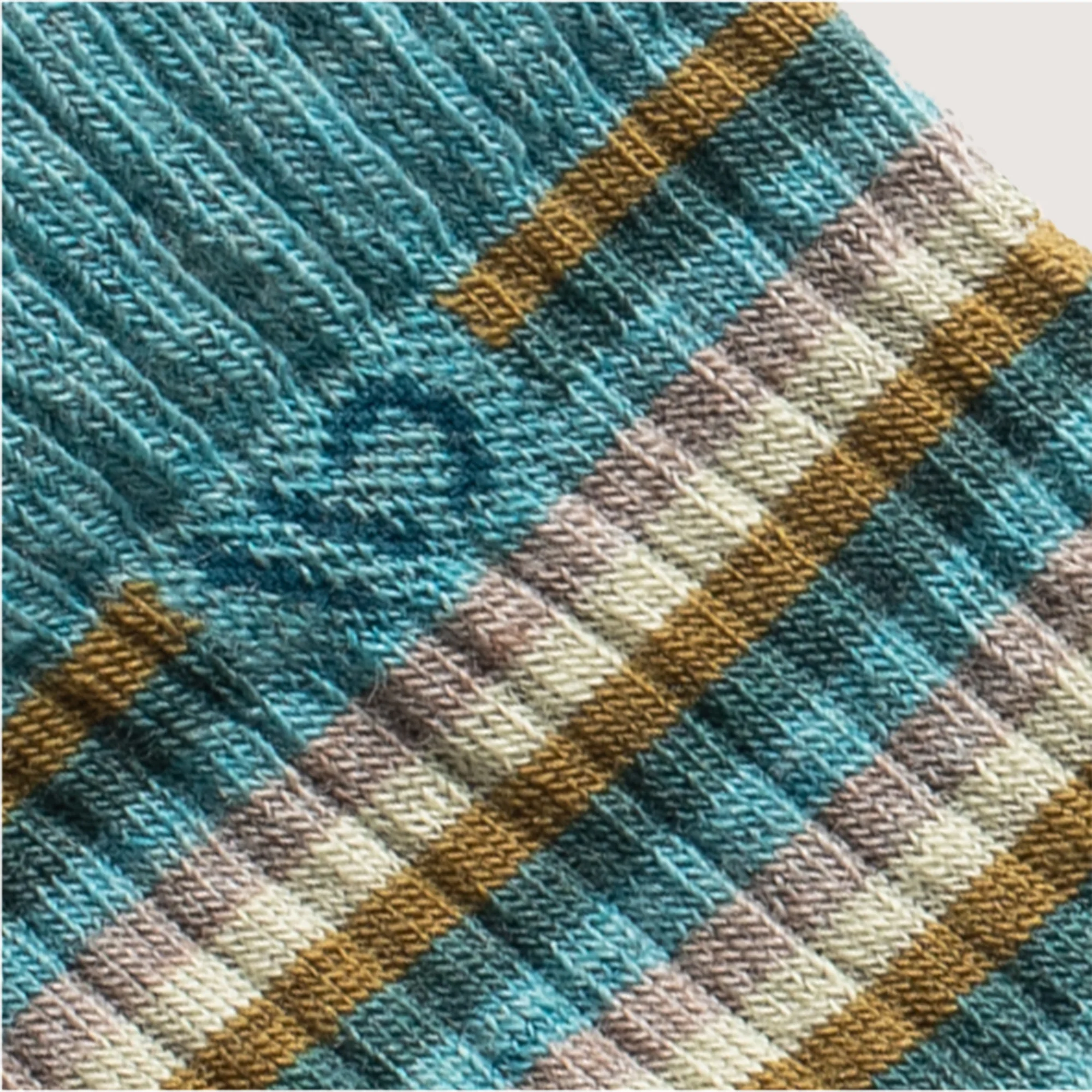 Women's Multi Stripe Cushioned Micro Crew Socks - Image 5