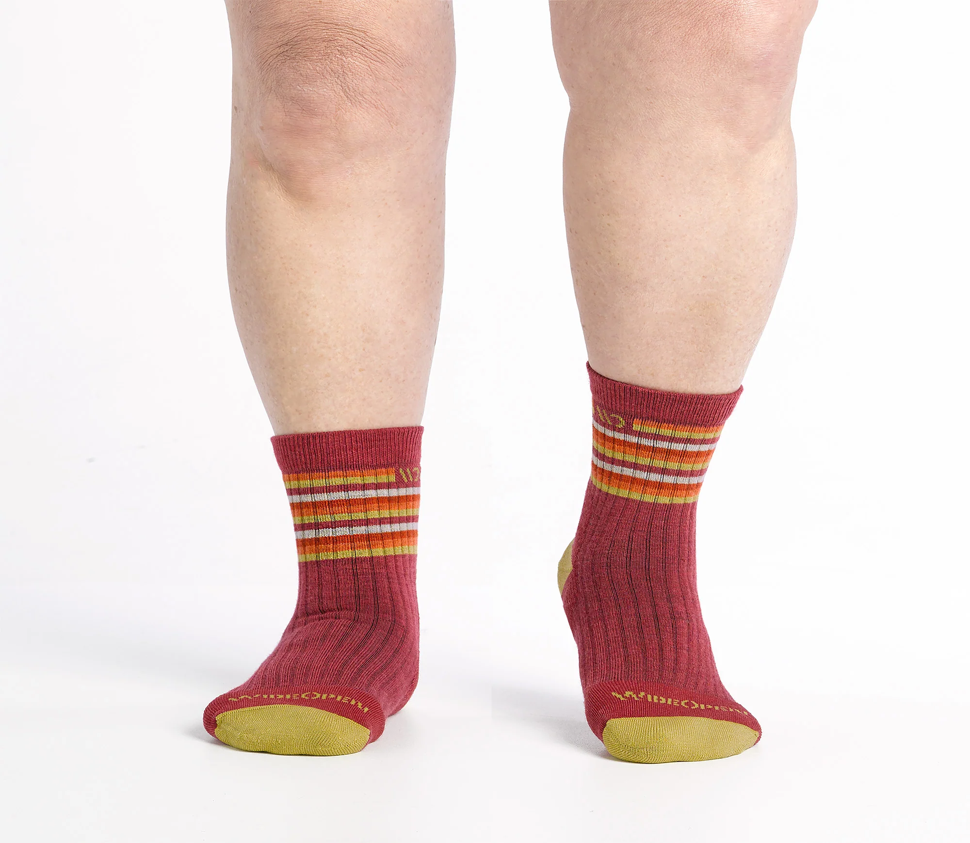 Women's Multi Stripe Cushioned Micro Crew Socks - Image 11