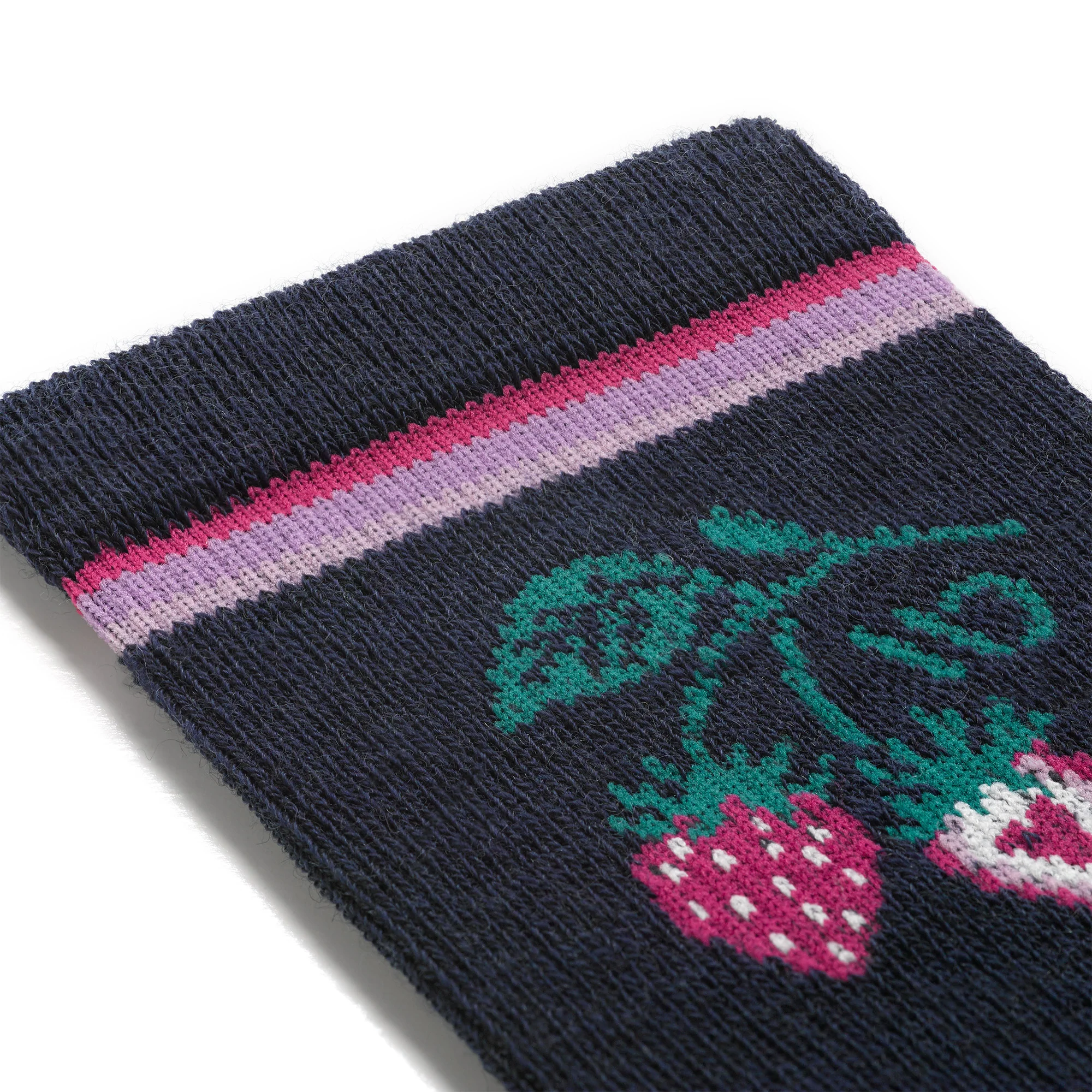 Women's Strawberry Patch Cushioned Crew Socks - Image 5