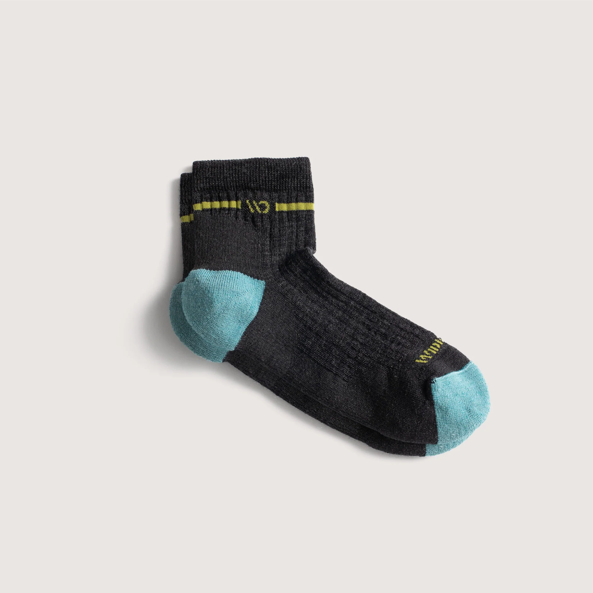 Women's Single Stripe Cushioned Quarter Socks - Image 15