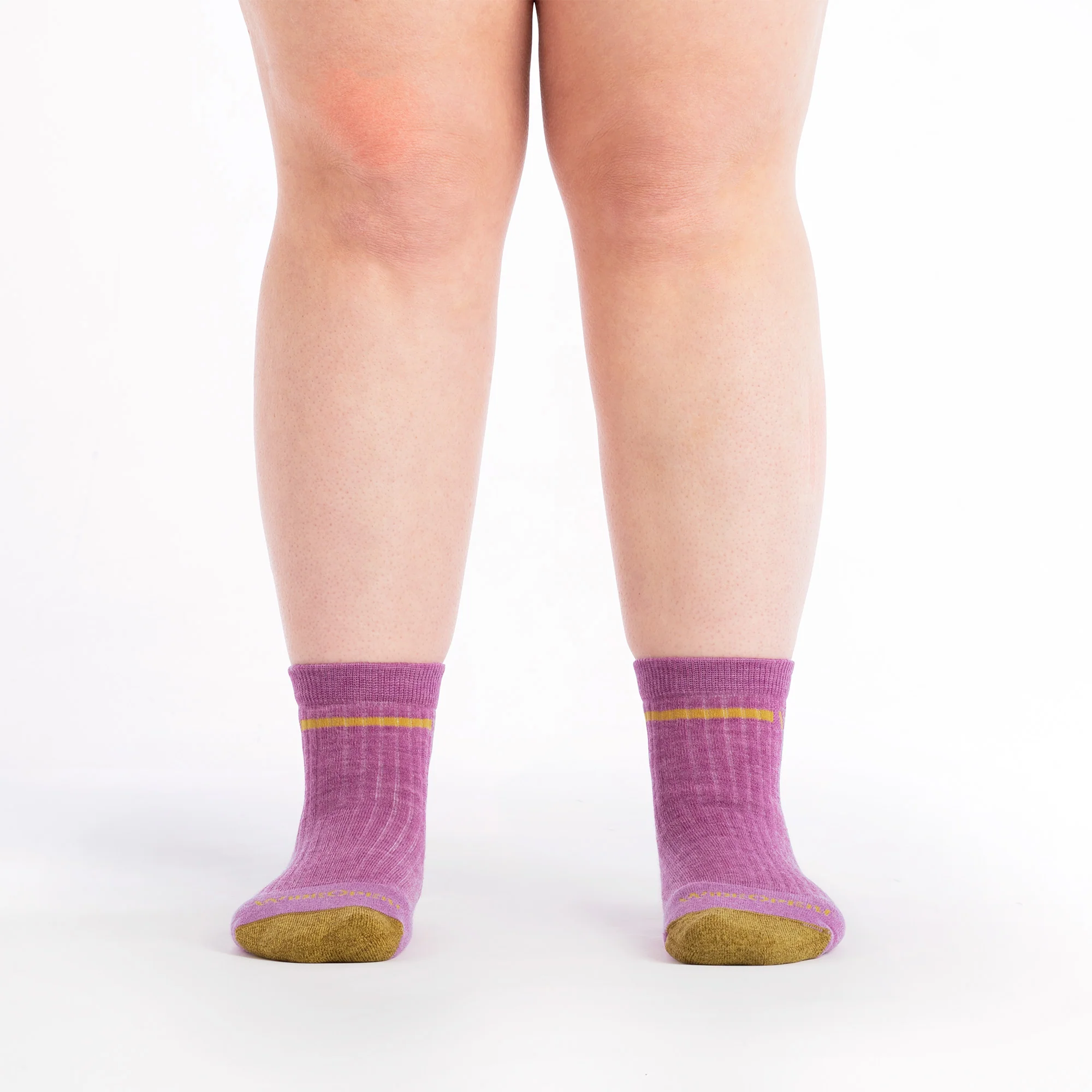 Women's Single Stripe Cushioned Quarter Socks - Image 4