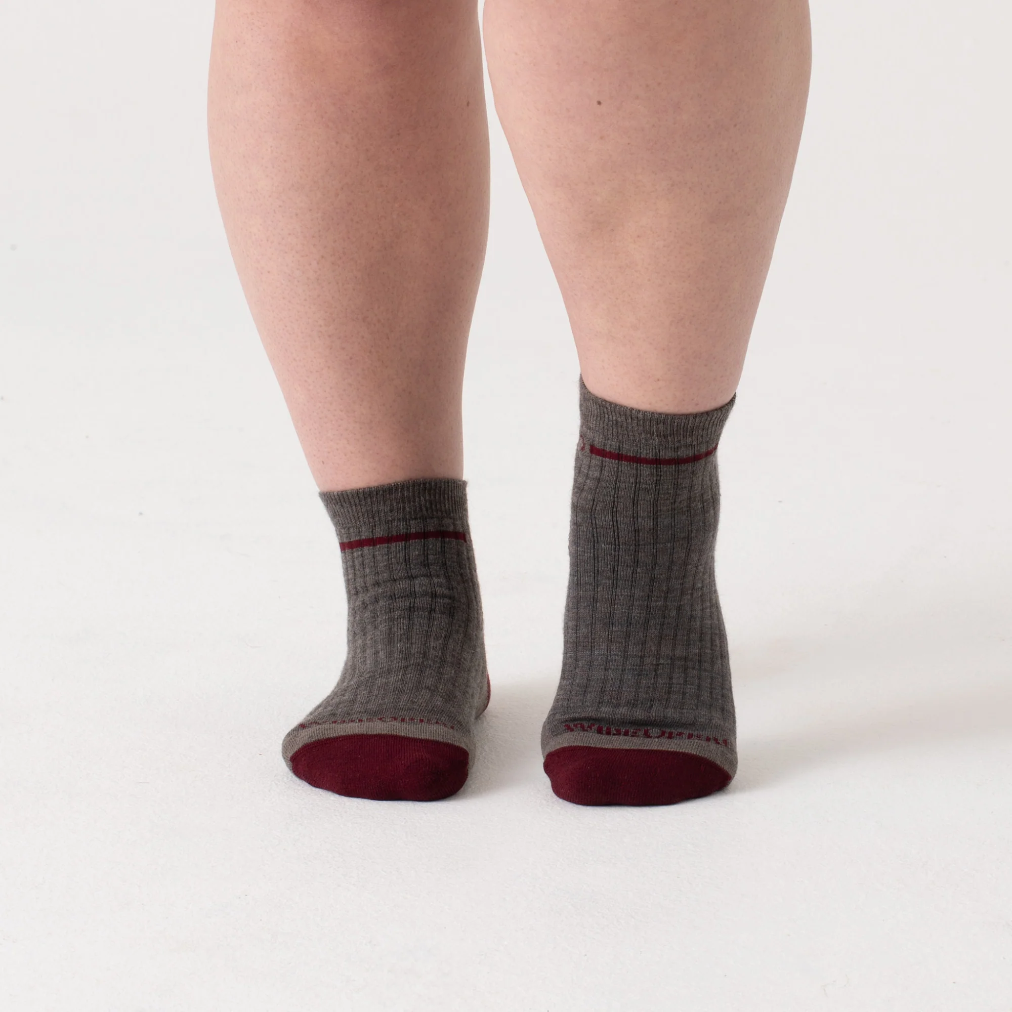 Women's Single Stripe Cushioned Quarter Socks - Image 29