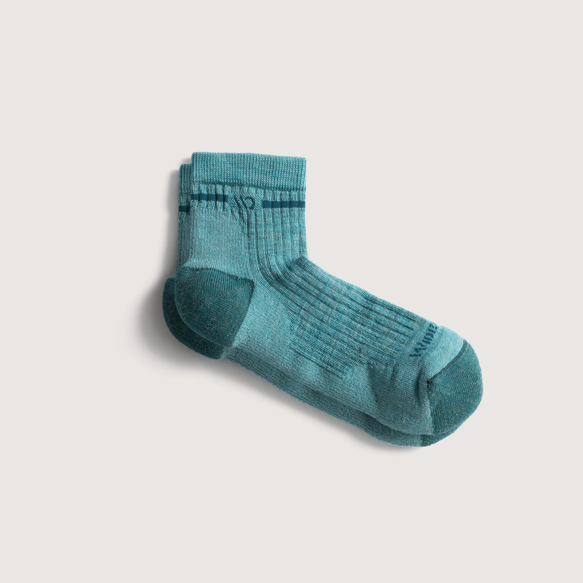 Women's Single Stripe Cushioned Quarter Socks - Image 25