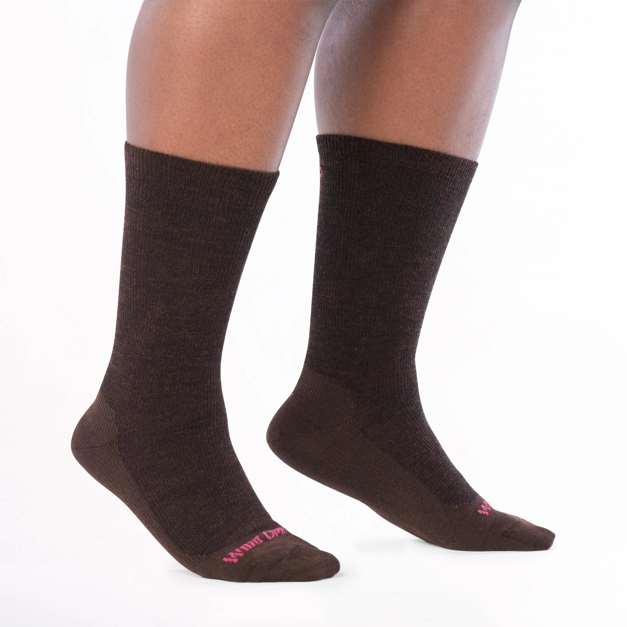 Women's Solid Basic Lightweight Crew Socks - Image 26