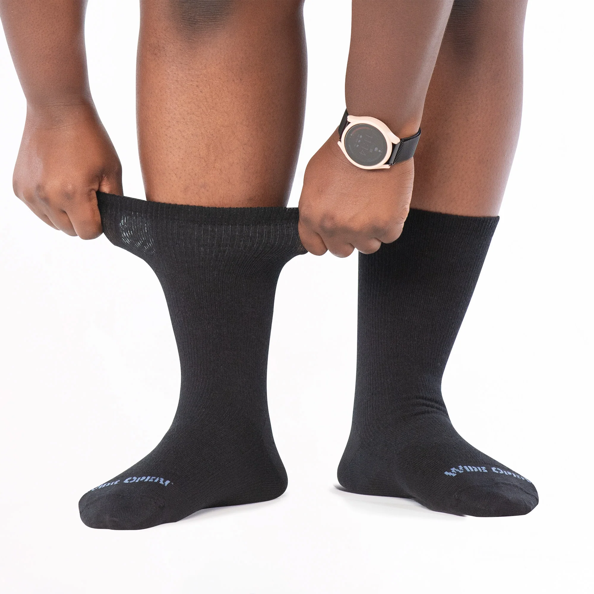 Women's Solid Basic Lightweight Crew Socks - Image 7
