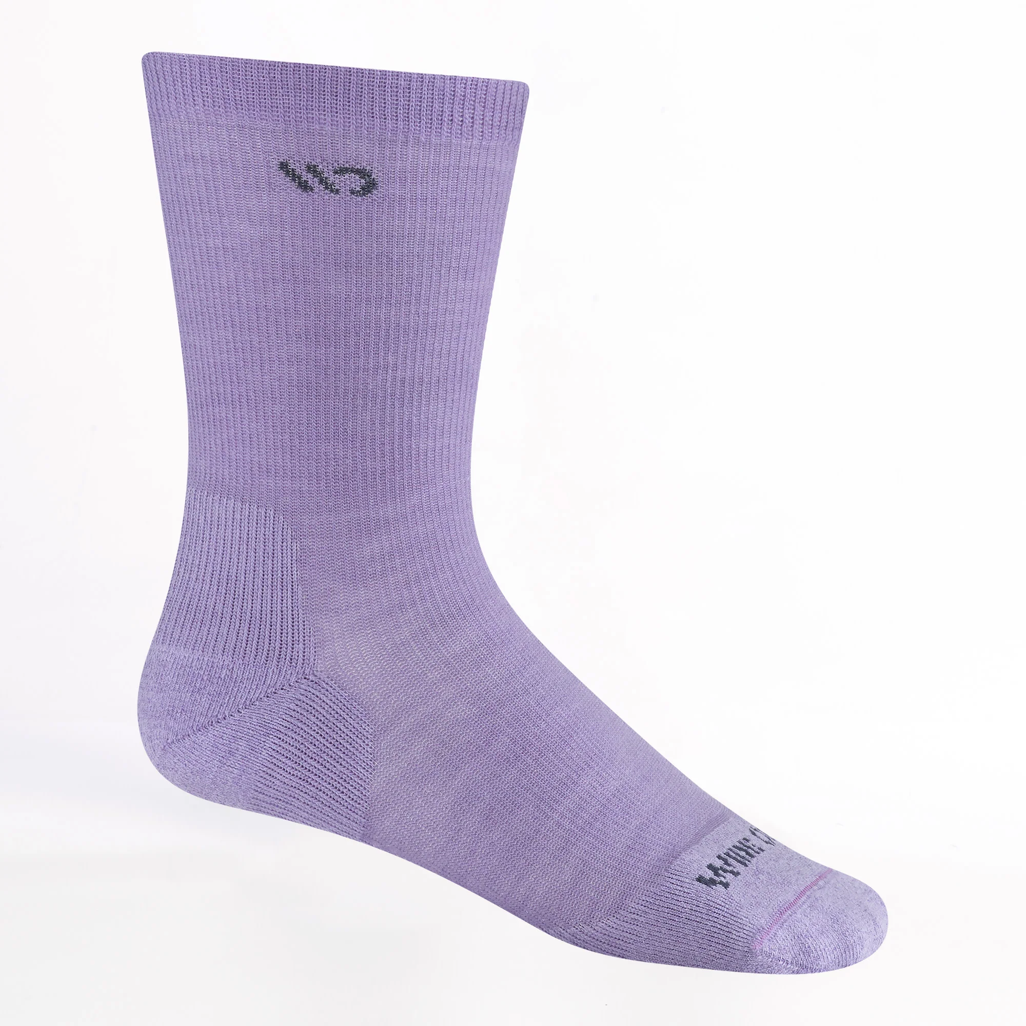 Women's Solid Cushioned Crew Socks - Image 32